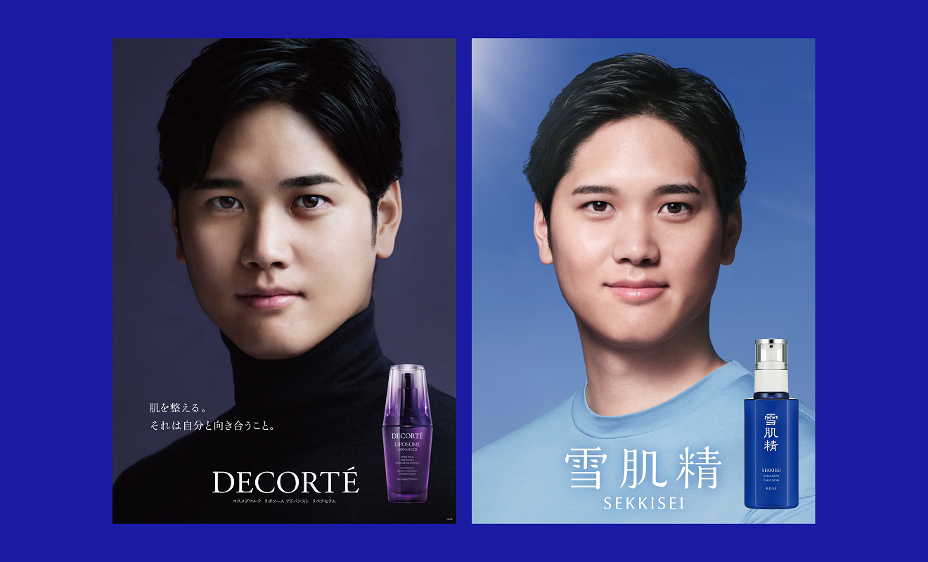 Shohei Ohtani x KOSÉ DECORTÉ & SEKKISEI